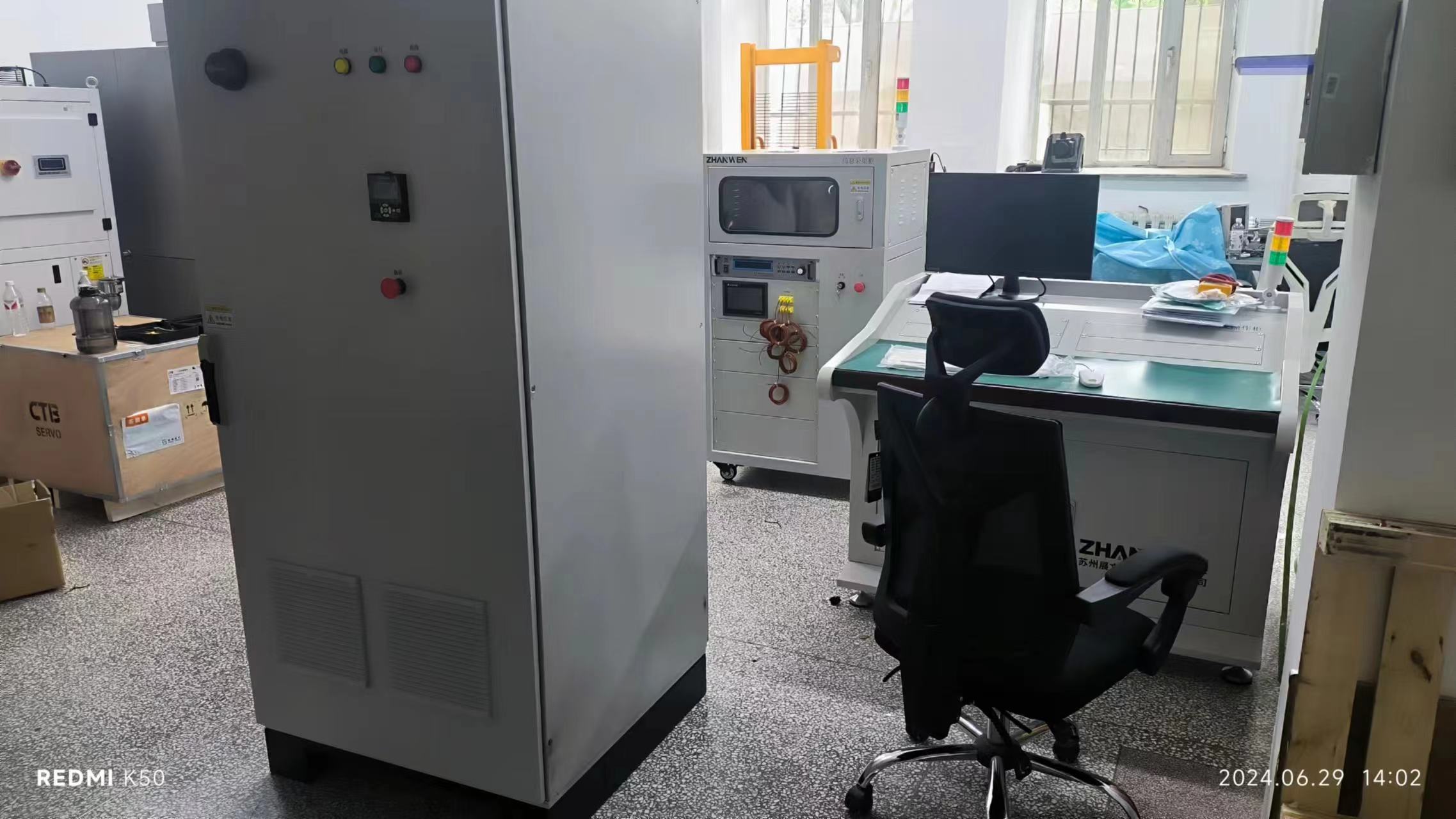 哈爾濱工業(yè)大學調試現(xiàn)場